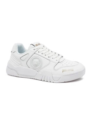 Just Cavalli Skórzane sneakersy