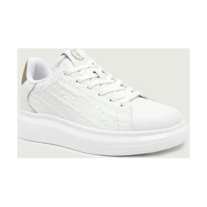 Just Cavalli Skórzane sneakersy DIS. 4 | zamsz