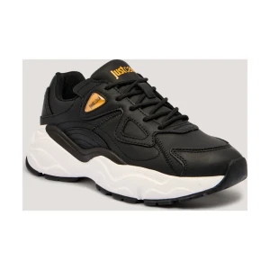 Just Cavalli Skórzane sneakersy FONDO NEW CASPER DIS. 22