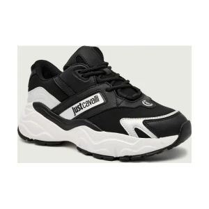 Just Cavalli Skórzane sneakersy FONDO NEW CASPER DIS. 26