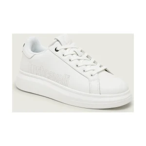 Just Cavalli Skórzane sneakersy FONDO URSA DIS. 2