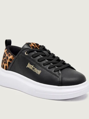Just Cavalli Skórzane sneakersy FONDO URSA DIS. 2