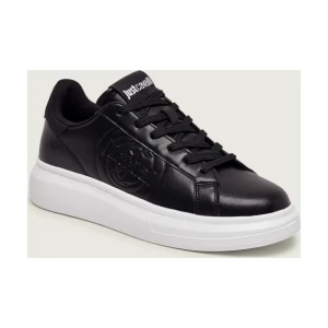 Just Cavalli Skórzane sneakersy FONDO URSA DIS. 8