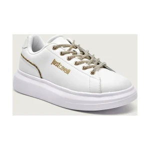 Just Cavalli Skórzane sneakersy FONDO URSA DIS. SB1