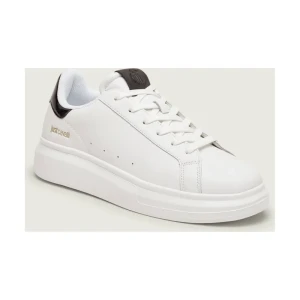 Just Cavalli Skórzane sneakersy FONDO URSA DIS. SGB