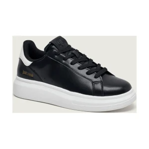 Just Cavalli Skórzane sneakersy FONDO URSA DIS. SGB