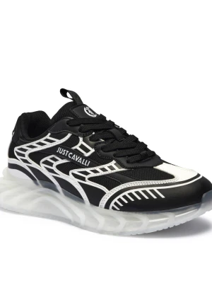 Just Cavalli Sneakersy czarny