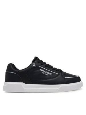Just Cavalli Sneakersy 78QA3SB2 ZPA91 Czarny