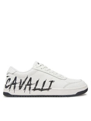 Just Cavalli Sneakersy 78QA3SM5 ZP397 Biały