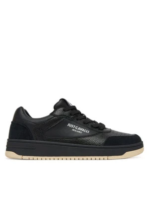 Just Cavalli Sneakersy 78QA3SM8 ZPA90 Czarny