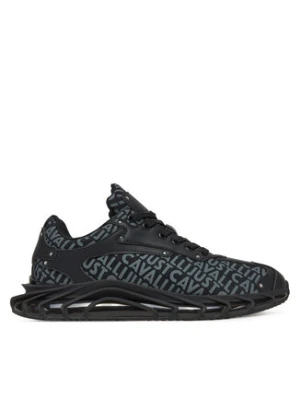 Just Cavalli Sneakersy 78QA3SQ1 ZSC46 Czarny