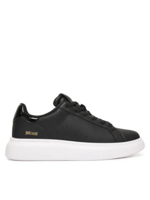 Just Cavalli Sneakersy 79QA3SBG ZPB65 Czarny
