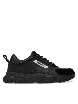 Just Cavalli Sneakersy 79QA3SH1 Czarny