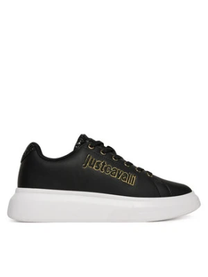 Just Cavalli Sneakersy 79RA3SB3 ZPB46 Czarny