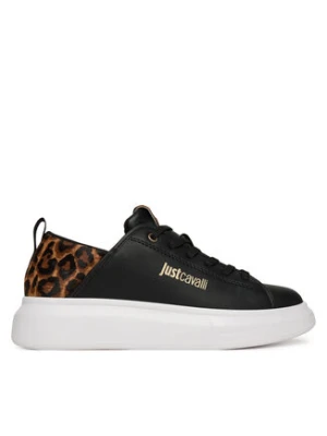 Just Cavalli Sneakersy 79RA3SB7 ZPB58 Czarny