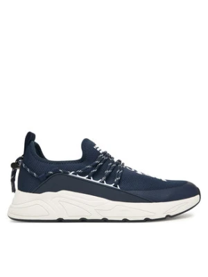 Just Cavalli Sneakersy 80QA3SA0 ZSE69 Granatowy