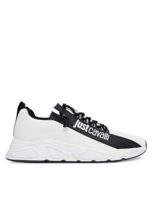 Just Cavalli Sneakersy 80QA3SA2 ZSE70 Biały