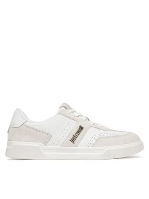 Just Cavalli Sneakersy 80QA3SB2 ZPC12 Biały