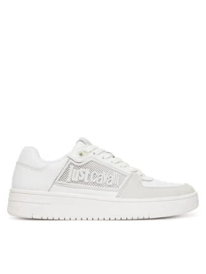 Just Cavalli Sneakersy 80RA3SM1 ZPC09 Biały
