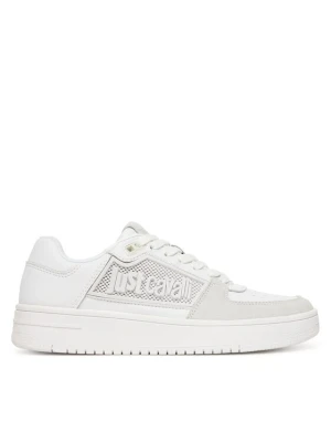 Just Cavalli Sneakersy 80RA3SM1 ZPC09 Biały