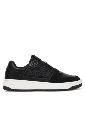 Just Cavalli Sneakersy 80RA3SM1 ZPC09 Czarny