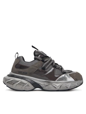 Just Cavalli Sneakersy 81RA3SC1 ZSF03 Szary