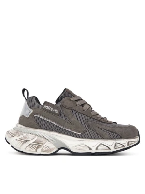 Just Cavalli Sneakersy 81RA3SC2 ZSF04 Szary