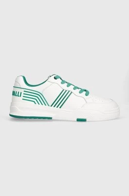 Just Cavalli sneakersy skórzane kolor biały 76QA3SO2