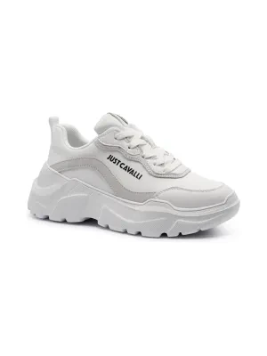 Just Cavalli Sneakersy | z dodatkiem skóry