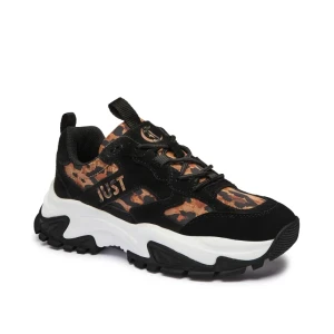 Just Cavalli Sneakersy | z dodatkiem skóry