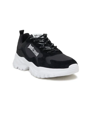 Just Cavalli Sneakersy | z dodatkiem skóry