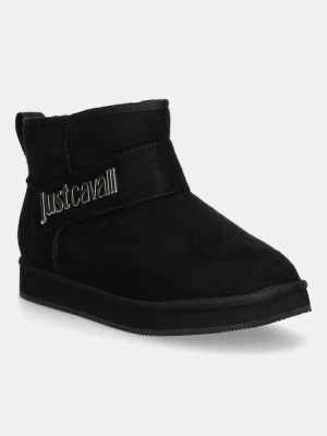 Just Cavalli śniegowce kolor czarny 79RA3S30ZSD32899