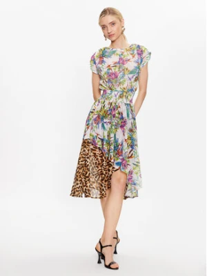 Just Cavalli Sukienka codzienna 74PBO913 Kolorowy Regular Fit
