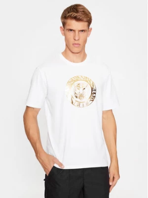 Just Cavalli T-Shirt 75OAHT01 Biały Regular Fit