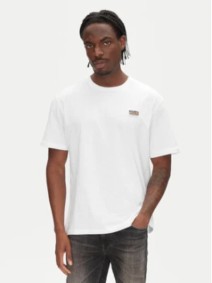Just Cavalli T-Shirt 78OAHE11 Biały Regular Fit