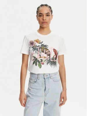 Zdjęcie produktu Just Cavalli T-Shirt 78PAHA01 Biały Regular Fit