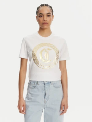 Just Cavalli T-Shirt 78PAHT01 Biały Regular Fit