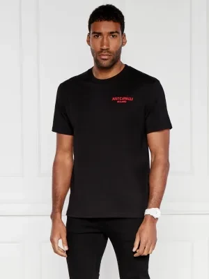 Just Cavalli T-shirt FLOCK LOGO | Regular Fit