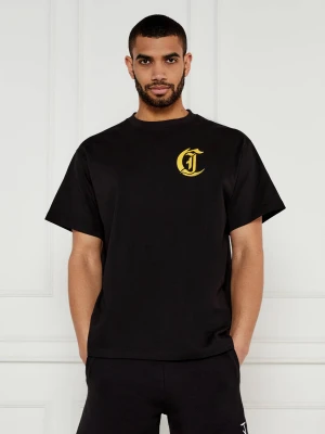 Just Cavalli T-shirt | Oversize fit czarny