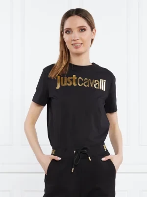 Just Cavalli T-shirt | R LOGO GOLD | Relaxed fit