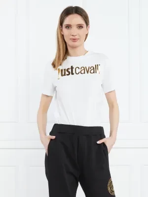 Just Cavalli T-shirt | R LOGO GOLD | Relaxed fit