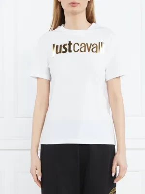 Just Cavalli T-shirt | R LOGO GOLD | Relaxed fit