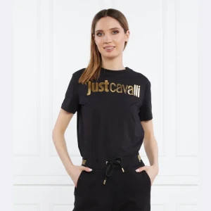 Just Cavalli T-shirt | R LOGO GOLD | Relaxed fit