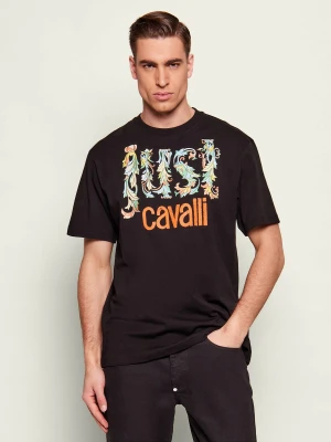 Just Cavalli T-shirt | Regular Fit czarny