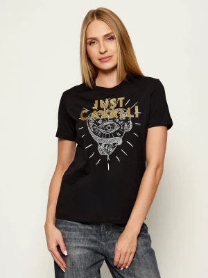 Zdjęcie produktu Just Cavalli T-shirt | Regular Fit czarny