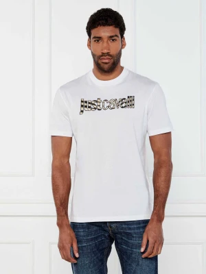 Just Cavalli T-shirt | Regular Fit biały