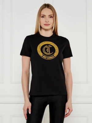 Just Cavalli T-shirt | Regular Fit czarny