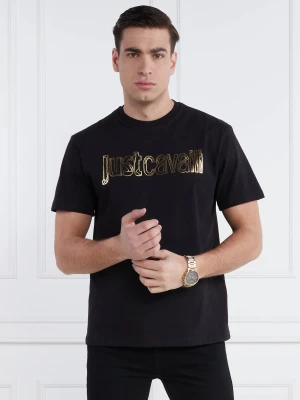 Just Cavalli T-shirt | Regular Fit czarny