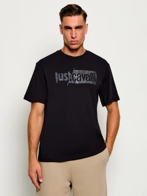 Just Cavalli T-shirt | Regular Fit czarny