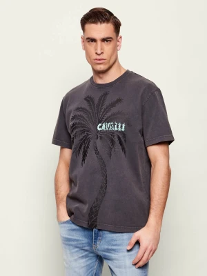 Just Cavalli T-shirt | Relaxed fit grafitowy
